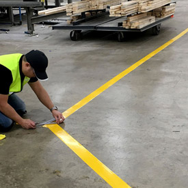 Fabrika Zemin Çizgileri