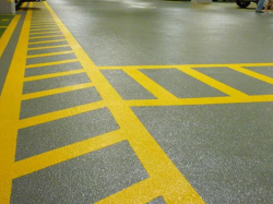 Depo Sarı Yol Çizgi Boyası