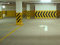 Kapalı Otopark Zemin Çizgisi