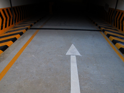 Otopark Giriş Boyama