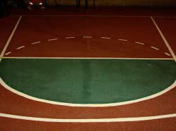 Renkli Zemin Basketbol